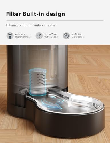 Automatic 5L Filter Dog and Cat Water Dispenser