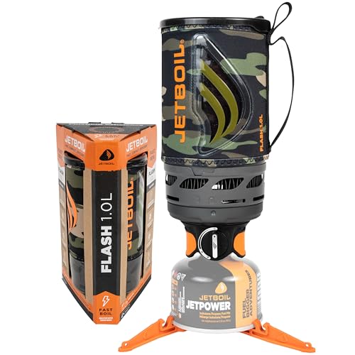 Flash 1.0L Portable Fast Boil Stove for Camping and Backpacking with 1