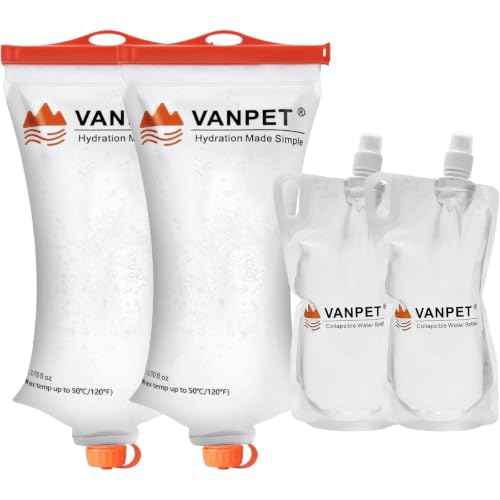 2L&1L Water Bag Compatible with Sawyer Squeeze Water Filter