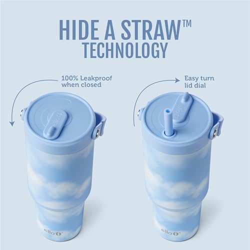Oasis Go+ 26oz Insulated Stainless Steel Tumbler with Straw
