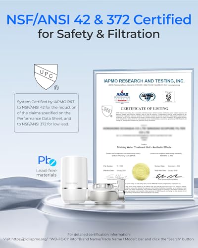 FC 01 Water Filter for Sink Faucet