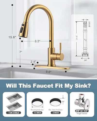 Touchless Kitchen Faucet Stainless Steel