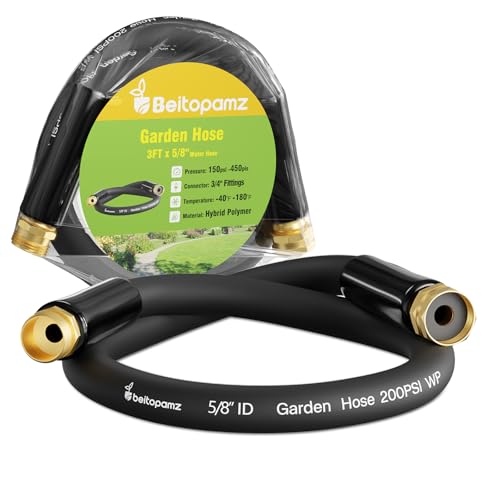 Short Garden Hose 3 ft x 5