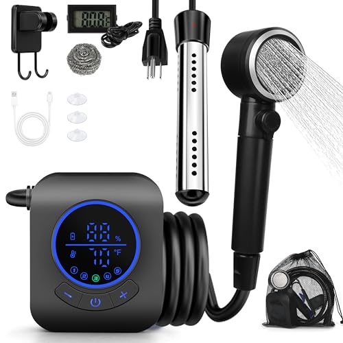 Portable Shower with Water Heater