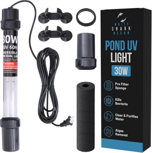 30W UV C Light with 17ft Cable for 200