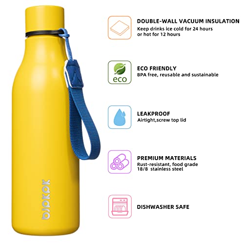 18oz Insulated Water Bottle