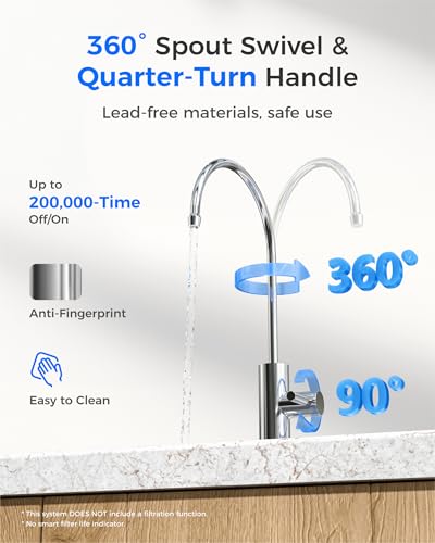 G2FCT Chrome Reverse Osmosis Water Filter Faucet