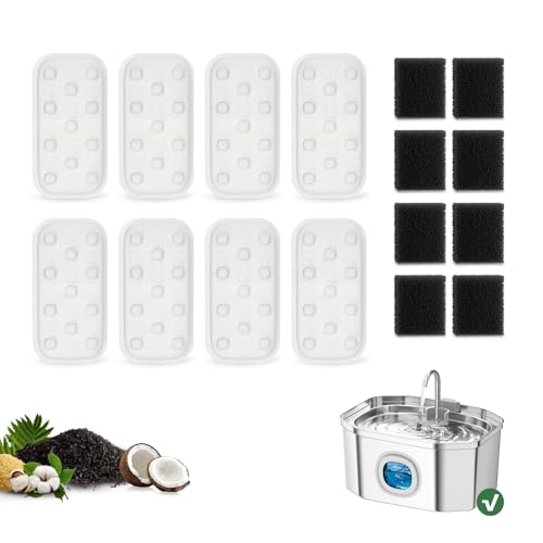 Cat Water Fountain 16 Pack Replacement Filters