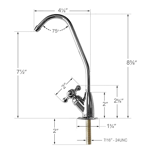 2 Stage Under Sink Drinking Water Filtration System Lead