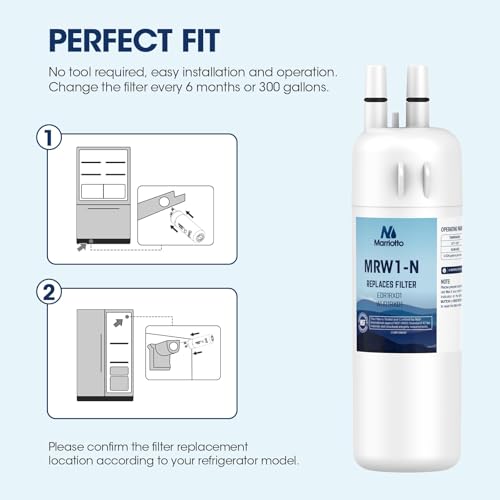 EDR1RXD1 Water Filter Compatible with Filter 1 (4 Count)