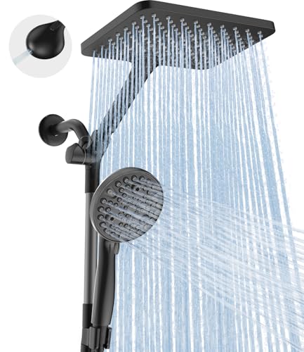 Dual Handheld Shower Head Combo
