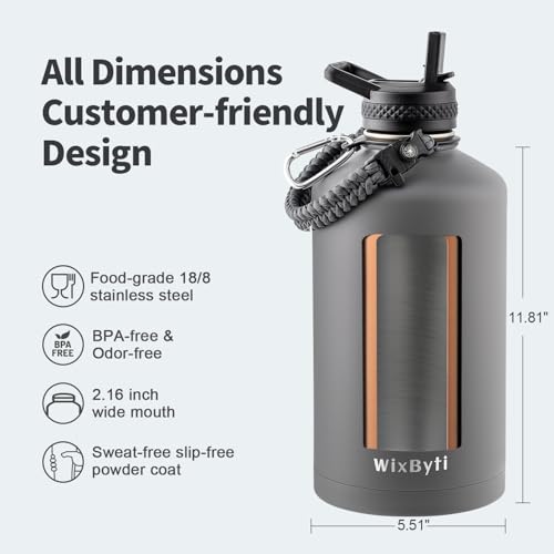 One Gallon Insulated Water Bottle