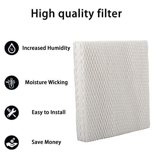 2Pack Replacement Humidifier Wick Filters Water Panel Filter Compatible with Carrier HUMCCSBP2212 HUMCCSBP2312 HUMCASBP2312 HUMCCSBP2412 Humidifier P110 (2 Count)