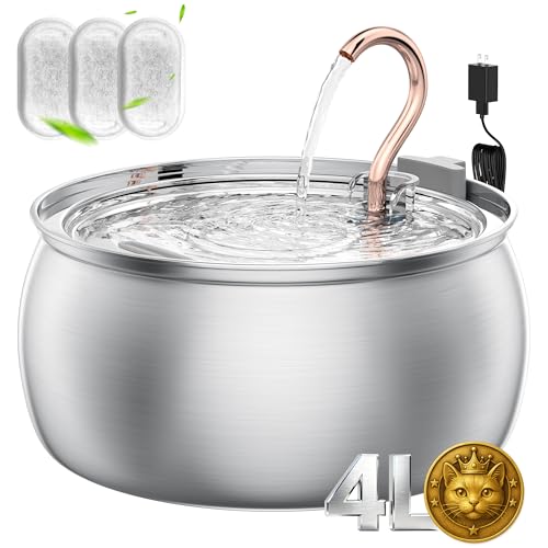 Stainless Steel Cat Water Fountain