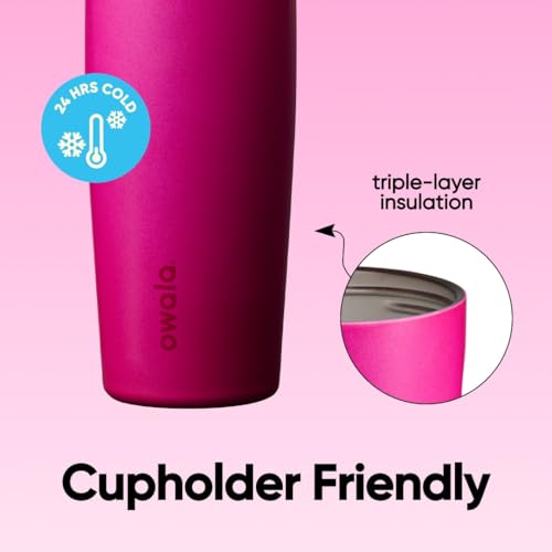 FreeSip Sway Stainless Steel Water Bottle 30 oz Read My Lips