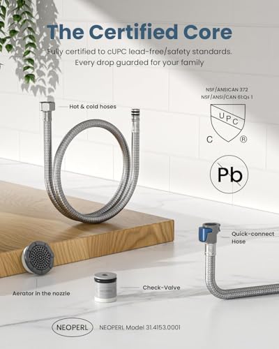 Touchless Kitchen Faucet with Pull Down Sprayer Brushed Nickel