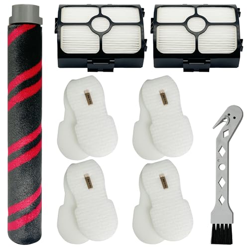 Replacement Brush Roller and Filter for Shark HZ3002 (7 Count)