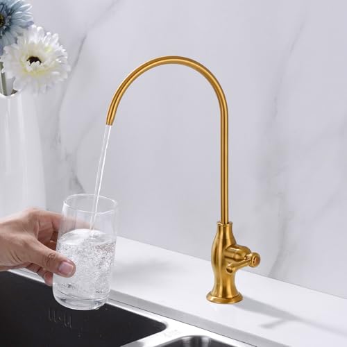 Brushed Gold Drinking Water Faucet