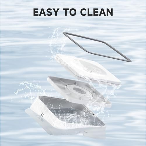 White 2L Dog Water Bowl