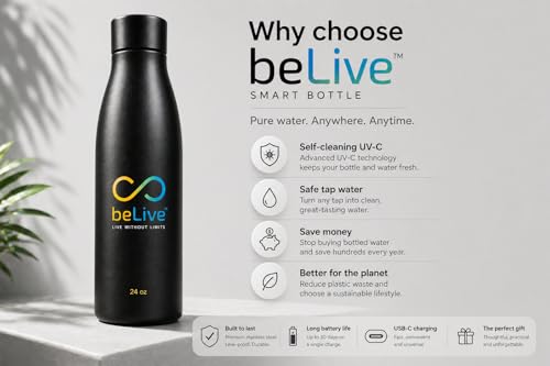 Smart Water Bottle 24oz