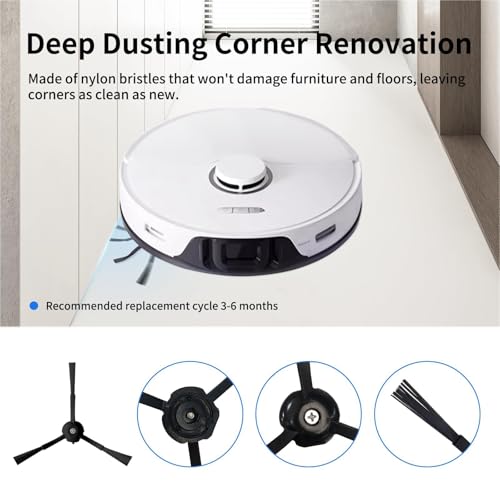 21 PCS Accessories Kit Compatible with Roborock S8 Pro Ultra Robot Vacuum Cleaner (21 Count)
