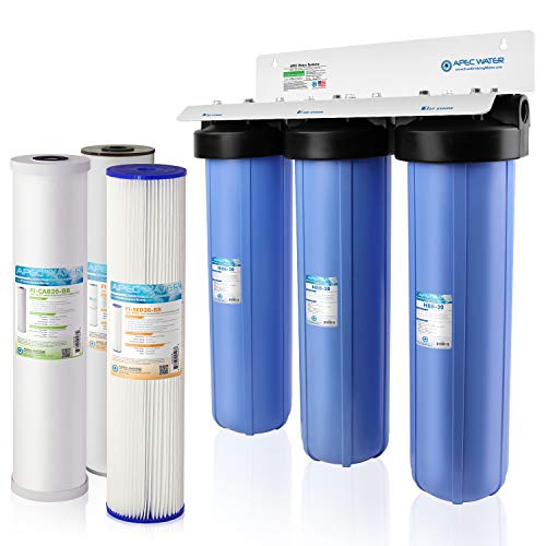 APEC 3 Stage Whole House Water Filter System with Iron