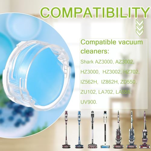 Odor Neutralizer Cartridge Replacement for Shark AZ3000 AZ3002 HZ3000 HZ3002 HZ702 IZ862H IZ562H ZD550 ZU102 LA702 Odor Elimination Replacement 1541FC3000