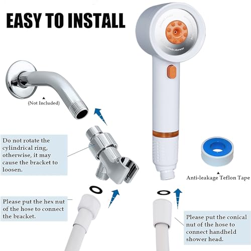 High Pressure Shower Head with Handheld