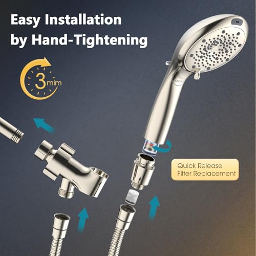 High Pressure Filtered Handheld Shower Head