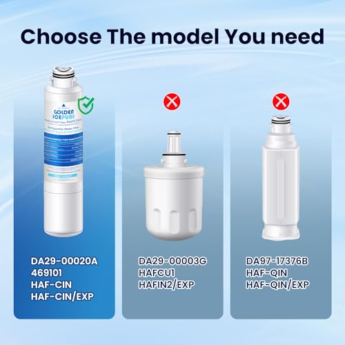RWF0700A Refrigerator Water Filter Replacement for Samsung DA29
