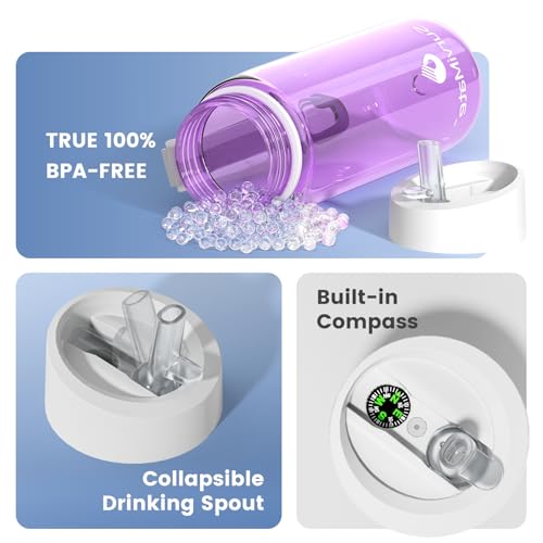 Purified Water Bottle for Camping (2 Count)