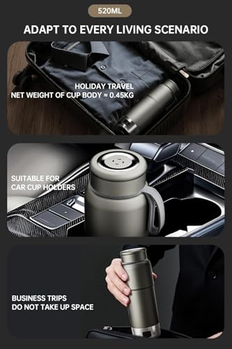 Pure Titanium Electric Travel Kettle