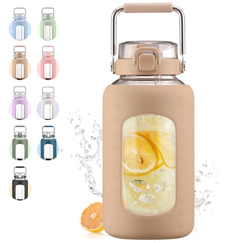 84oz Glass Water Bottle