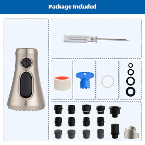 Pull Down Kitchen Faucet Head Replacement