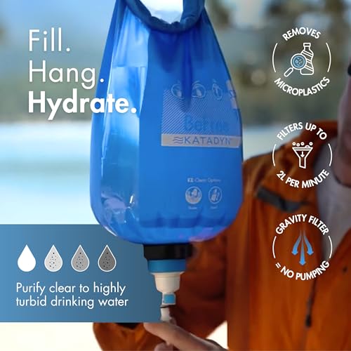 BeFree Gravity Water Filter 10L for Base Camp & Large Groups