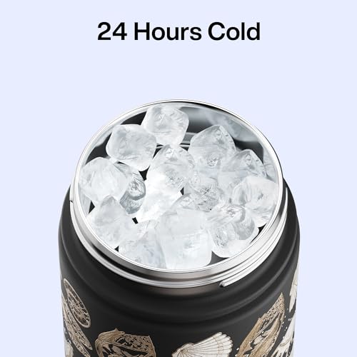 Insulated Water Bottle with Straw Stainless Steel Water Bottle