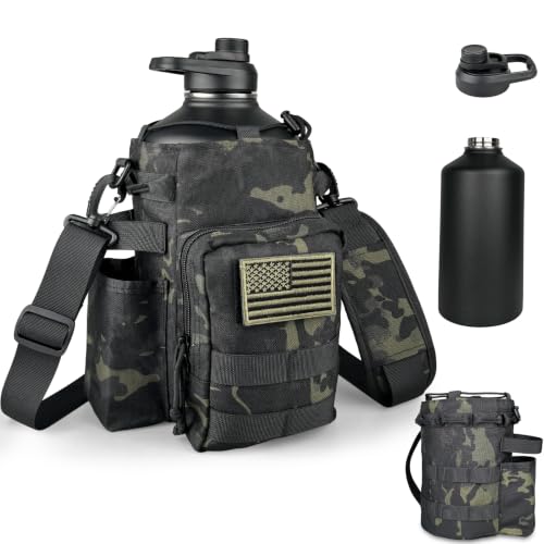1 Gallon Water Bottle Insulated with Sleeve