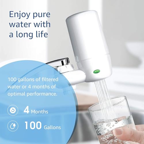 Faucet Water Filter Replacement for Brita® Faucet Filter (4 Count)