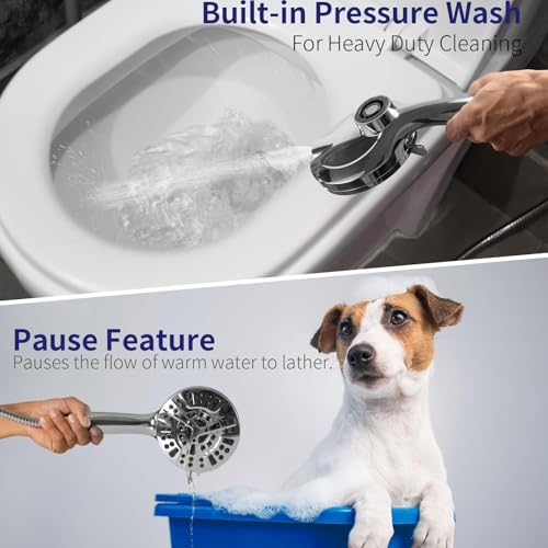 Magnetic Handheld Shower Head with Filter