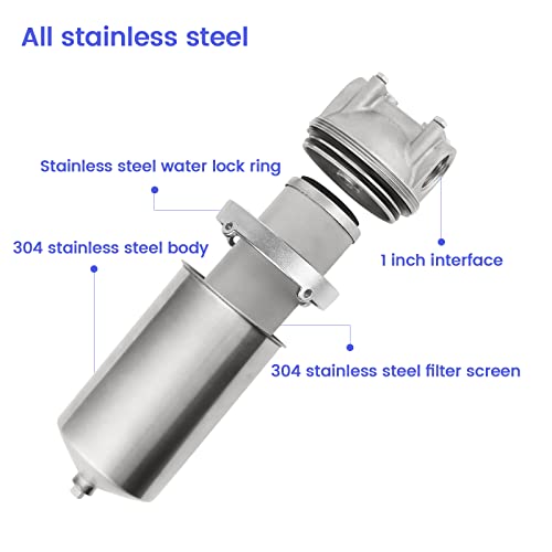 NSF ANSI 42 Stainless Steel Whole House Water Filter Housing