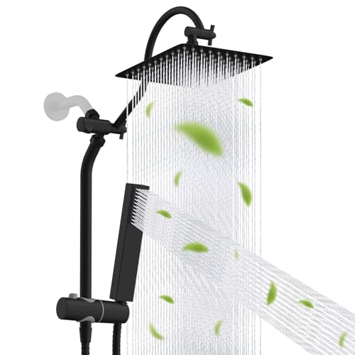 10'' Rainfall Shower Head with 4