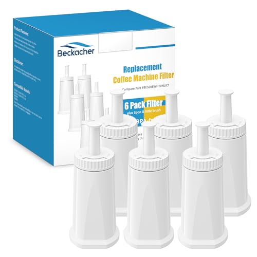 6 Pack Upgrade Water Filters Compatible with Breville BES880 Barista Touch (6 Count)