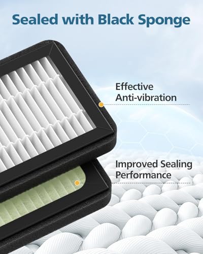 5 Pack Dryer Advanced Filter Replacement for Baby Brezza Baby Bottle Washer (5 Count)