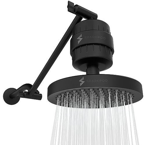 Filtered Shower Head & 11" Shower Arm