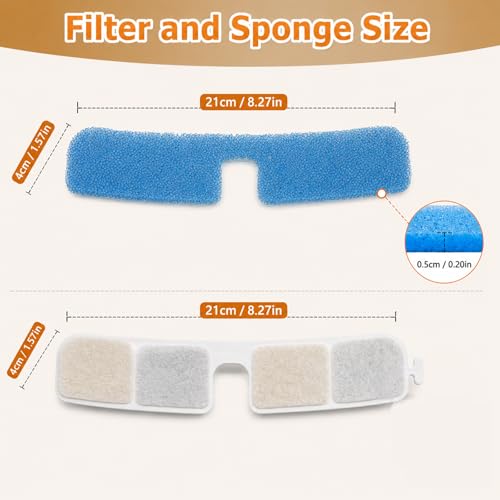 Dog Water Fountain Filter Replacement (5 Count)