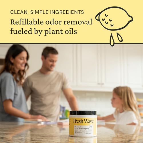 Lemon Odor Eliminator Gel 2Pk 15 oz (30 Fl Oz)