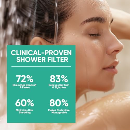 20 Stage Shower Filter Cartridge for Hard Water Showerhead Filters