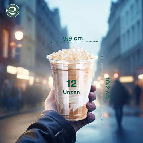 12 Oz Plant Based Disposable Party Cups (500 Count)
