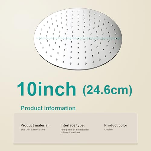 All Metal Rain Shower Head