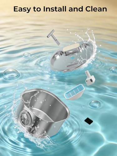 Stainless Steel Cat Water Fountain